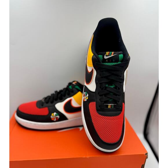 AIR FORCE 1 LOW \'SUNBURST\' CK9282-100 Sz11.5  #170 main image 5